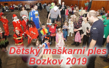 Maškarní plesy 2019