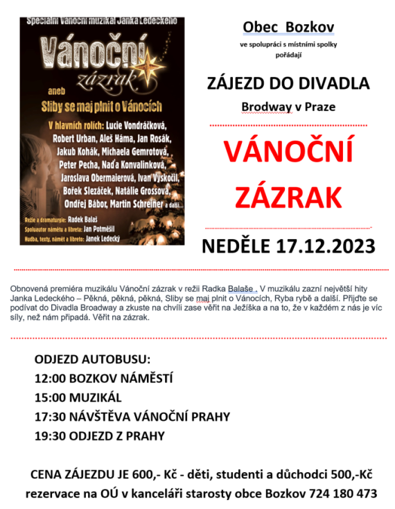 Zájezd do divadla