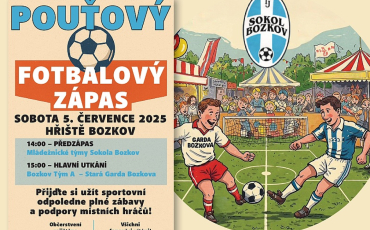 Pouťový fotbalový zápas