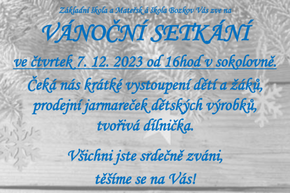 Vánoční setkání