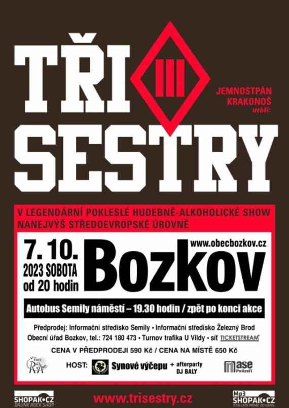 Koncert Tři sestry